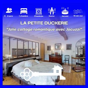 Petite Duckerie 2pers SPA 15min Mer