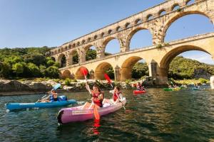 Sejours chez l'habitant La Clastre location d'un studio avec piscine et clim pres d'Uzes : photos des chambres