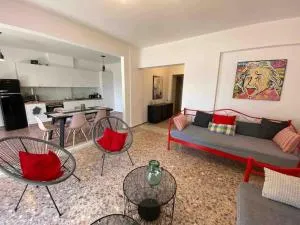 NEW! Flower Patio House 2 BDR - BBQ - Wash machine - Kiprianós