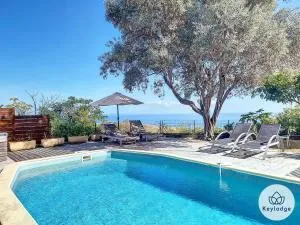 F4 - Villa Cadentia, 3 étoiles - 120 m2 - piscine - Saint-Gilles-les-Hauts - Saint-Gilles-les Hauts