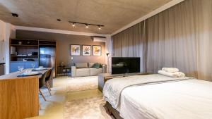 Studios luxuosos no Itaim Bibi com vaga de garagem.