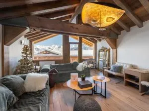 Chalet au centre de Courchevel Village pour 12 pers avec Sauna et Wifi - FR-1-562-50
