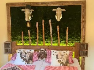 Glückliche Kuh-Villa - Achtsamer Rückzugsort mit Traumgarten, Schwimmteich & Raum zum Sein - Allgäu - ديتمانسريد