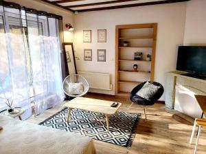 Appartements Les Bambous - Rez de jardin au coeur de Millau - Parking prive, wifi : photos des chambres