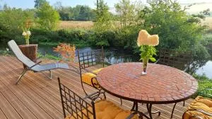 Au bord de l'eau près A13 Deauville Honfleur rouen - Flancourt-Crescy-en-Roumois