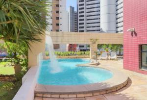 Vista Alta - 150 metros BEIRA MAR - Garagem - Recepção 24horas - Smart TV - Cozinha Completa - Ar Condicionado Sala e Quarto - Internet 100Mb Upload e 50Mb Download