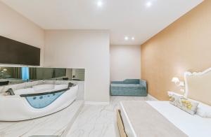 Deluxe Doppelzimmer mit Badewanne