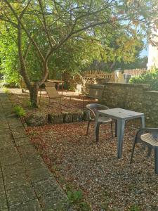 Hotels Les Tamaris : Chambre Double avec Terrasse