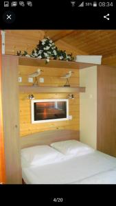 Campings Chalet en bois : photos des chambres