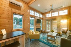 about 11 Mi to Lake Whitney Tree-Lined Cabin with Deck