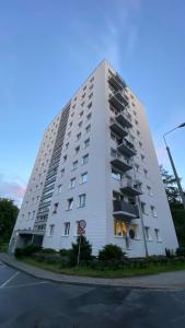 Gold Glamour Apartment Sopot z dwoma sypialniami, duzy balkon