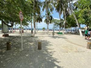 Lujoso, frente a la playa, con terraza y vista al mar .