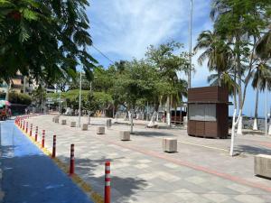 Lujoso, frente a la playa, con terraza y vista al mar .