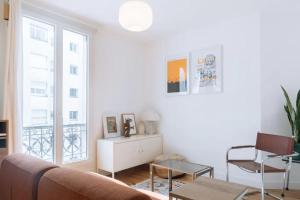 Appartements Stylish 1BD Apart for 2 - Canal Saint-Martin : photos des chambres