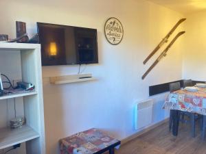 Studio cabine cosy 4 pers. Quartier Falaise Avoriaz - FR-1-634-34