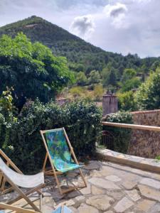 Maisons de vacances GITE AVEC GRANDE TERRASSE : Maison 2 Chambres