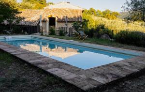 Maisons de vacances Secluded house with amazing view and swimming pool : photos des chambres