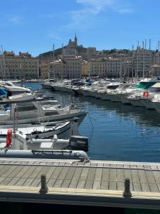 célèbre vieux port, Marseille