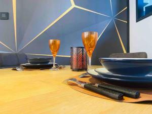 Appartements Le Marc a de Abbeville baie de Somme : photos des chambres