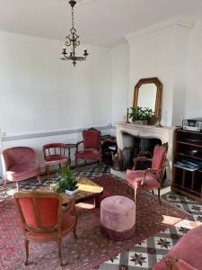 Maisons de vacances Villa coutrillonne pres St Emilion [clim salon] : photos des chambres
