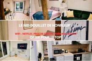 Appartements Le nid douillet d'Honfleur : photos des chambres