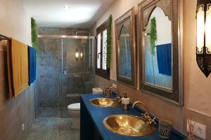 Finca verde de la luz