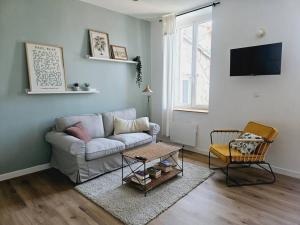 Appartements Lumineux T3 duplex au calme et climatise : photos des chambres