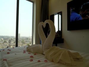 وردة البنفسج للشقق المخدومة