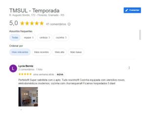 Apartamento no Centro de Gramado com Lareira