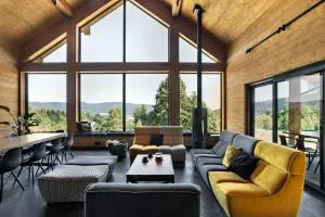 Chillout nowoczesny dom w górach - Hucisko