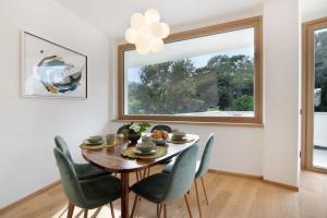 La villa del lago in terrazzo