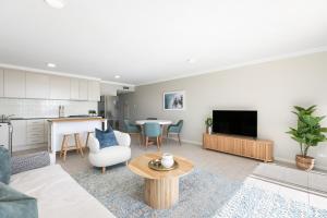 시드니 King Bedroom Waterfront Courtyard Apartment 싱글룸 로비