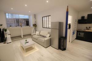 Appartements la BD : joli T2 renove /Wi-fi/centre-ville : photos des chambres