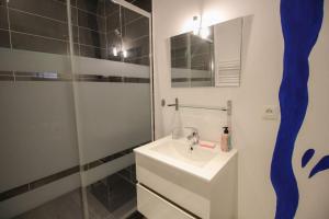 Appartements la BD : joli T2 renove /Wi-fi/centre-ville : photos des chambres