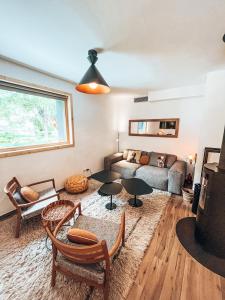 Appartements Le Peyra, Apt 4 personnes avec terrasse et jardin : photos des chambres