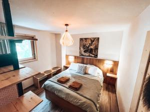 Appartements Le Peyra, Apt 4 personnes avec terrasse et jardin : photos des chambres