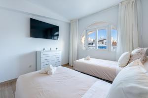 Atico Puerto Marina First Island with Sea Views and Rooftop Pool