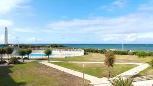 Grand Bleu-Studio vue sur mer - piscine - La Chaume