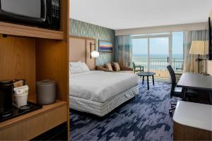 King Room with Sofa Bed room in Fairfield Inn & Suites by Marriott Virginia Beach Oceanfront