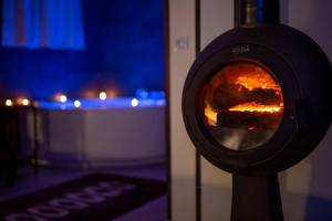 Maisons de vacances Bulle Romantique . Jacuzzi . Chateaux de la Loire : photos des chambres