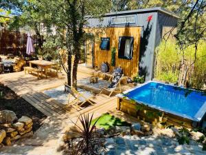 Chalets Tiny LiLouMaCa Coeur Ste Baume : photos des chambres