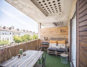Appartements Studio de la Seine - Balcon - Hypercentre - Parking inclus : photos des chambres