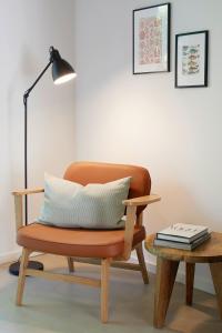 De ole School Ferienapartments Hohwacht Medium-Apartment 02 , Huus Stranden