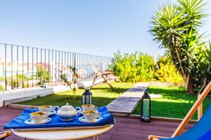 110m2 flat, large terrace with a view and a garden