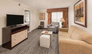 One-Bedroom Suite with Two Double Beds and Sofa Bed room in Homewood Suites by Hilton Chicago - Schaumburg