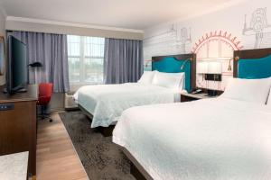 Room with Two Queen Beds - Non-Smoking room in Hampton Inn Buffalo-Williamsville