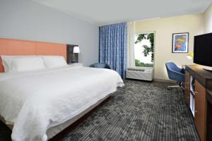 King Room with King Bed - Non-Smoking room in Hampton Inn & Suites Clinton
