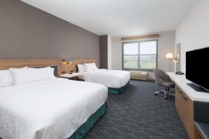 Double Room with Two Double Beds - Disability Access room in Hilton Garden Inn Oakland/San Leandro
