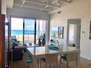 Luxury beachfront apartment