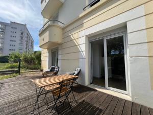 Appartements La terrasse des Thermes, Jura : photos des chambres